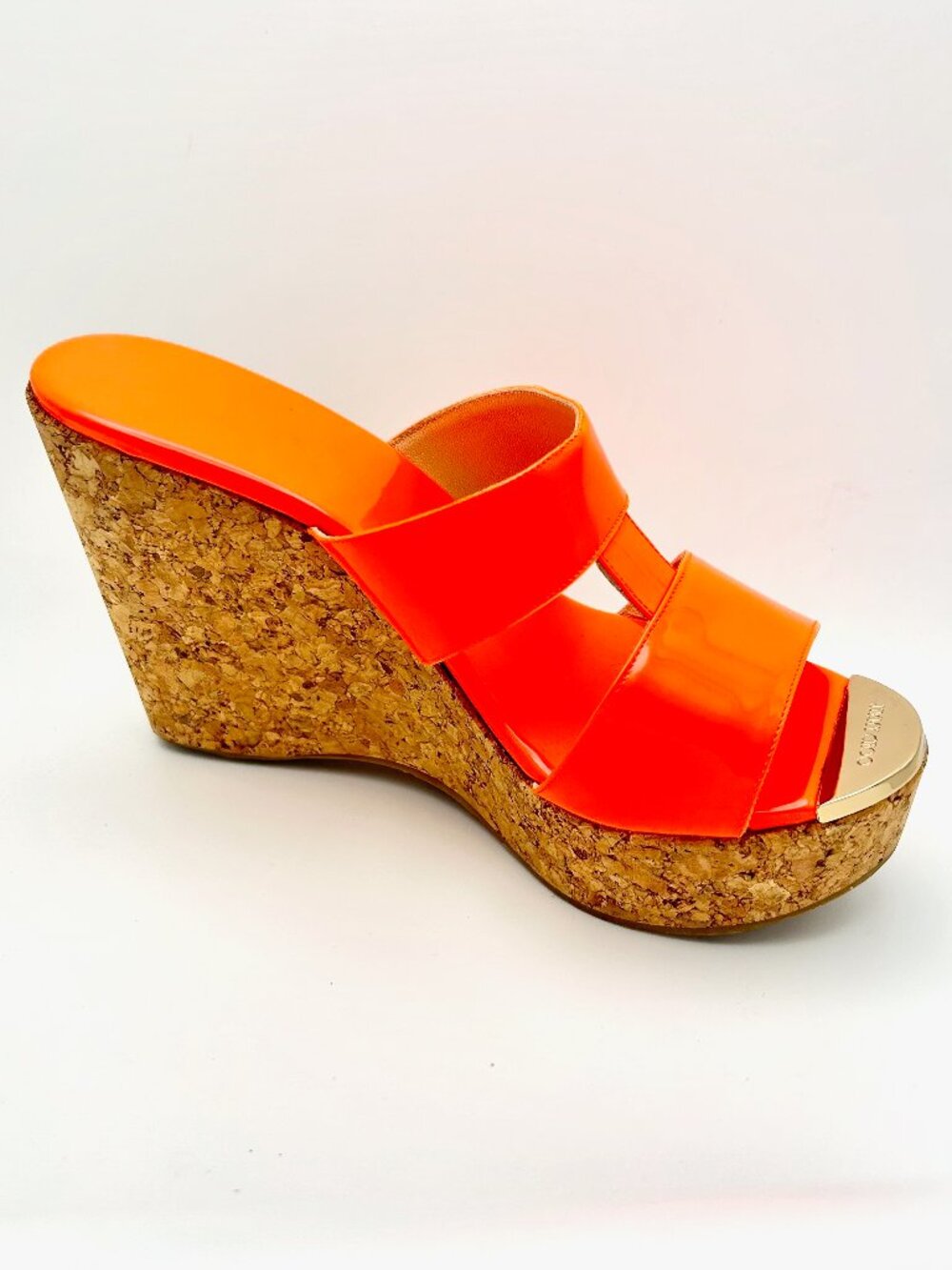 Jimmy Choo Neon Flame Heels EUC